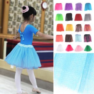 Ballet Tutu Princess Dress Up Dance Costume Party Girls Toddler Baby Kids Skirt