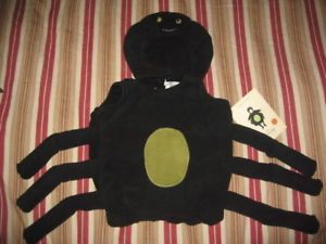 Pottery Barn Kids Halloween Spider Costume 6 12 mos New