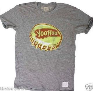 New Authentic Original Retro Brand Yoo Hoo Retro Logo Mens T Shirt