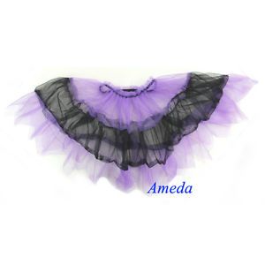 Baby Girls Halloween Witch Purple Black Tutu Costume Fancy Dress Up 6M 3Y