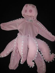 Babystyle Baby Style Pink Octopus Fish Ocean Sea Costume Girl Boy 12 18 Mos