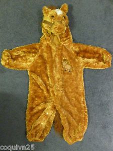 Baby Boy Girl Soft Brown Horse Halloween Costume 12 18 Months