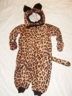 Lillian Vernon Leopard Cat Halloween Costume Infant Baby Toddler 6 12 Months