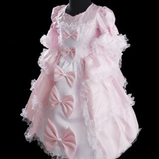 Baby Pink Flower Girl Dresses