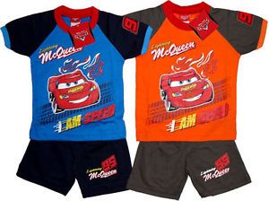 Disney Cars Baby Boy Toddler Clothes Outfit T Shirt Shorts 12 15 18 24 Months