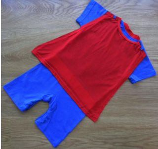 2013 Baby Toddler Superman Costume Romper Jumpsuit Fancy Dress Outfit 6 24 Month