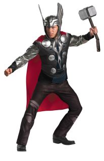 The Avengers Movie Thor Movie Prestige Adult Costume Comic Marvel Hero Warrior
