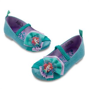 New Disney Little Mermaid Ariel Costume Shoes for Baby Girls 3YR Old