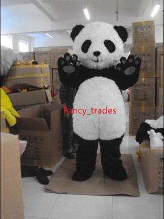 Sale Baby Panda Bear Mascot Costume Adult Fancy Dress Halloween Cosplay EPE