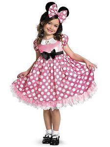 Disney Mickey Mouse Clubhouse Minnie Mouse Glow in The Dark Toddler Costume