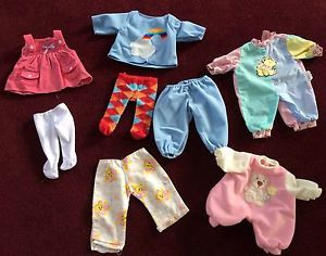 Lot of Doll Clothes Bitty Baby Pants Play Outfit American Girl Pleasant 14 16"