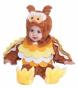 Infant Toddler Child Owl Bird Animal Jumpsuit Cute Baby Halloween Costume