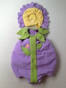 Baby Girl The Childrens Place Plush Flower Halloween Costume Size 12 18 Months