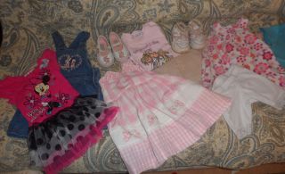 Baby Girl 18 Months Spring and Summer Clothes Outfit Lot