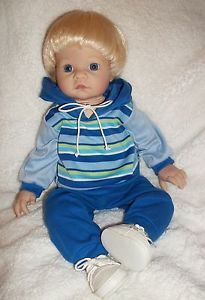 19" Duncan Lee Middleton Baby Doll by Reva Never Played with Original Clothes