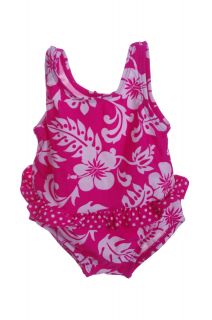 TCP Baby Girls One Piece Pink Swim Bathing Suit Size NB 0 3 6 9 Months New