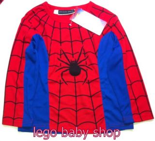 Baby Boy Spiderman The Incredibles Batman Costume Outfit Halloween Dress Up 2 8Y