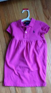 Girls Toddler 3T Pink Polo Ralph Lauren Pink Dress $45 Easter Spring