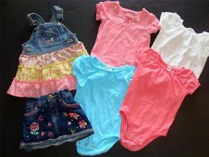 Baby Girl Dress Size 12 Months Osh Kosh TCP Spring Summer Skirt Clothes Lot