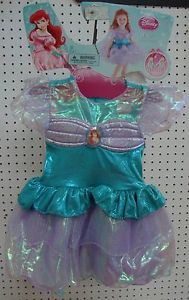 Disney Ariel Little Mermaid Princess Toddler Girls’ Costume 3T 4T NWT