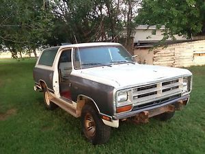 1990 Dodge RAM Charger 4x4 Parts Truck