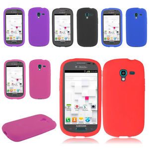 For Samsung Galaxy Exhibit T599 Soft Silicone Skin Gel Case Cover Accessory
