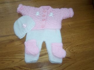 Baby Doll Clothes Sweater Mini Reborn Preemie 10"
