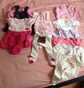 Baby Girl Clothing Lot 0 3 Months Gap Gymboree Carters and More