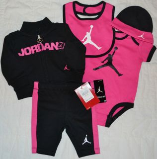 Infant girl jordan on sale outfit