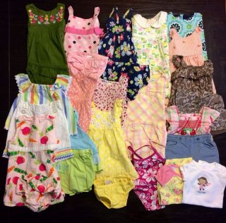Baby Girl 3 3 6 Months Spring Summer Clothes 30 Pcs Gymboree Baby Gap