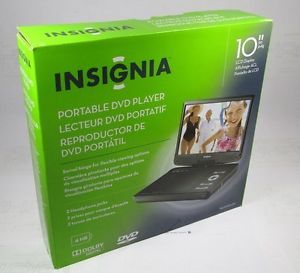 Insignia NS P10DVD11 10" Screen Portable Car DVD Player NS P10DVD