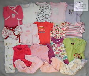 Baby Girl Winter Spring Clothing Lot Size NB 0 3 3 and 3 6 Months