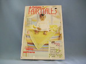 Susan Bates Fairytales Knitted Crochet Patterns Baby Clothes Afghans Blankets