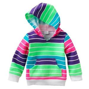 Baby Toddler Girl Winter Clothes Size 3T Fleece Hoodie Jacket Sweater Top