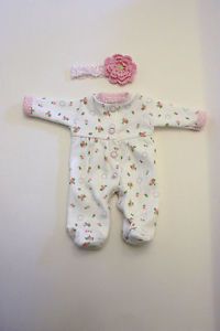 OOAK Baby Doll Mini Reborn Tiny Miracle Micro Preemie 10" Footed Sleeper