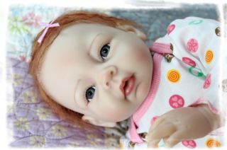 Realistic Vinyl Silicone Reborn Doll Baby Lifelike Baby Doll 20'' Christmas Gift
