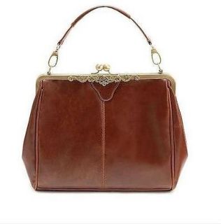 Fashion Cool Retro Style Lady Large PU Leather Shoulder Handbag Tote Hobo Bag J