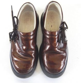 Shoe Be Doo Brown Patent Leather Dress Shoes Toddler Girls Sz 27 GUC