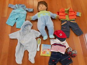 American Girl Bitty Twin Boy with Clothes Lot