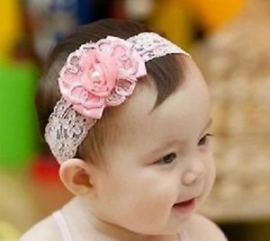 Hot Newborn Baby Girl Flower Headband Baby Flower Headband Infant Toddler Girl