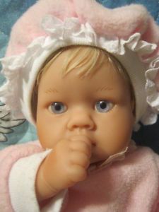 12" Lee Middleton Baby Doll by Reva 2000 Cloth Vinyl in Darling Clothes Girl