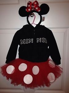 Homemade Minnie Mouse Tutu Costume 18 24 Months Toddler Girl