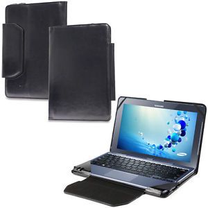 GreatShield Black Stand Keyboard Case for Samsung Ativ Smart PC 500T Pro 700T