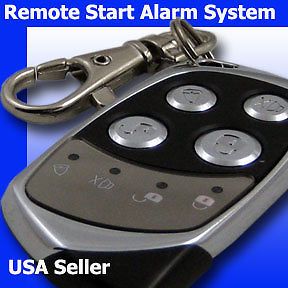 Car Alarm Keyless Entry Remote Start 2 Remotes