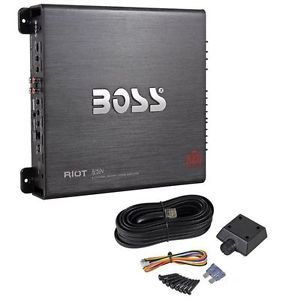Boss R2504 1000 Watt 4 Channel Car Audio Power Amplifier Amp Level Control