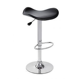 PU Leather Hydraulic Lift Adjustable Counter Bar Stool Dining Chair 1001