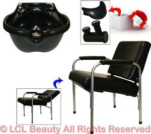 New Reclining Chair Heart Shape Acrylic Fiber Shampoo Bowl Sink Salon Equipment