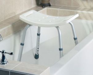 Guardian 19"x12" Bath Bench Shower Stool Bathing Chair 250lb Capacity G30403H