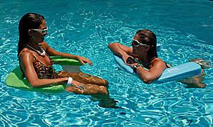 Texas Recreation Aqua Swing Swimming Pool Floating Chair Lounge Kiwi 8210039