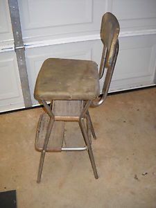 Vintage Cosco Stylaire Step Stool Chair